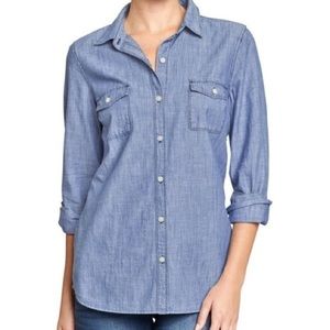 Blue Button Down Shirt